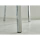 image 5 of Furniturebox Cosmo Chrome Metal And Glass Dining Table
