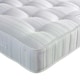 image 2 of Wilson Oatmeal Fabric Ottoman Bed And Super Ortho Orthopaedic Mattress Double | Multi