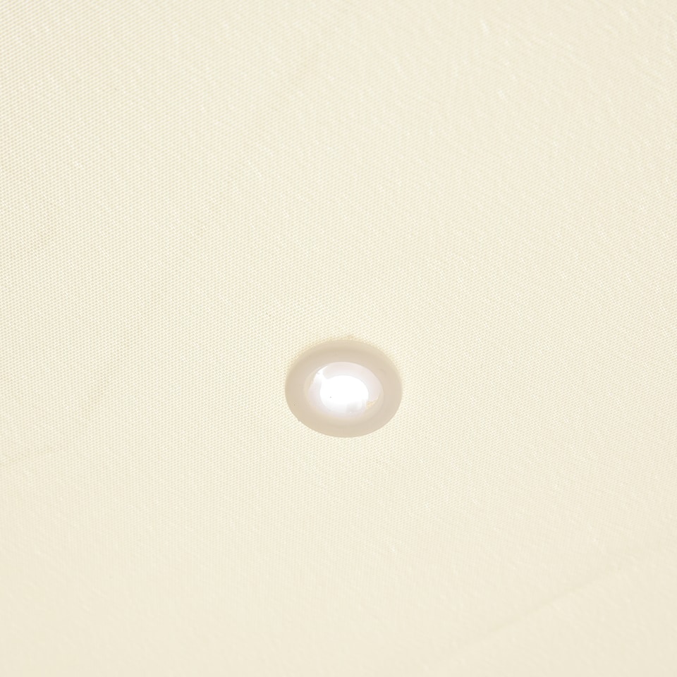 image 1 of Outsunny 3 x 3 Meters Canopy Metal Wall Gazebo Awning Garden Marquee Shelter Door Porch, Cream White