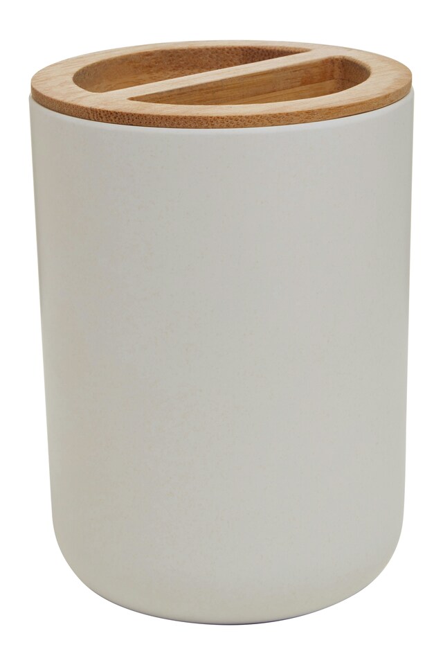 image 1 of Canyon White Toothbrush Holder
