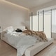 image 7 of COSTWAY 4-Panel Room Divider Folding Privacy Screen White White