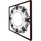 image 1 of Decorative floral element (Picture Frame) Brown | XL