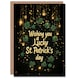 image 1 of St. Patrick's Day Card Wishing You A Lucky Day Blank Greeting Card