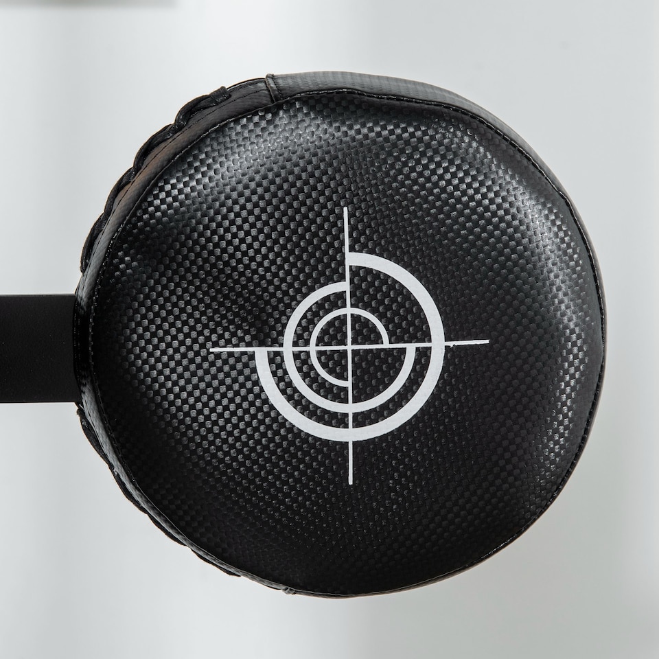image 1 of SPORTNOW Adjustable Speed Bag with Stand, Reflex Bar, Black