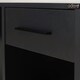 image 5 of Adore Anthracite Grey Study Desk with Drawer & Shelves Grey