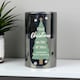 image 5 of Personalised Christmas Tree Smoked Glass LED Candle White