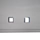 image 4 of Cut to Size Blackout Roller Blind with Square Eyelets | Custom Fit Window Blind by Furnished