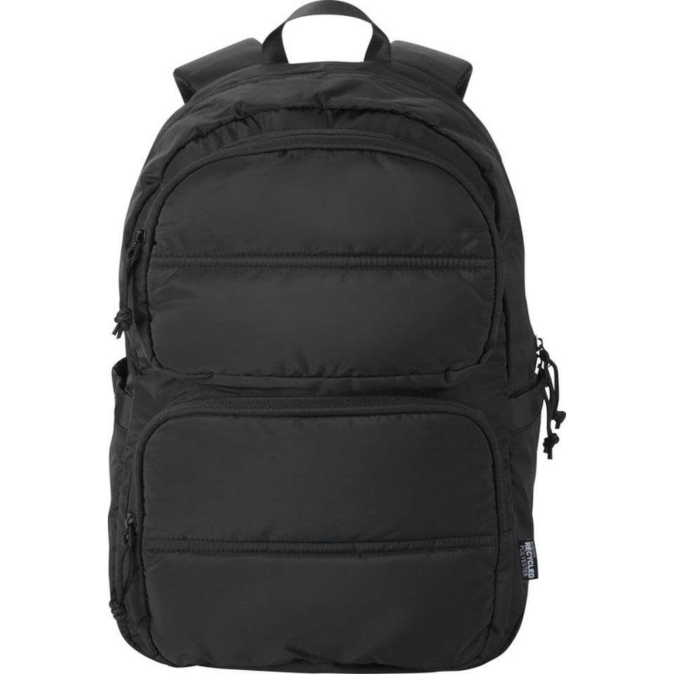 image 1 of Floso Puffer 18L Laptop Backpack | Black | Black | One Size | 1
