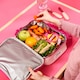 image 4 of Lunch Bag, Insulated, Medium | Pink | Unicorn Rainbows