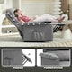 image 8 of HOMCOM Power Lift Recliner Electric Reclining Chair with Remote Grey Grey