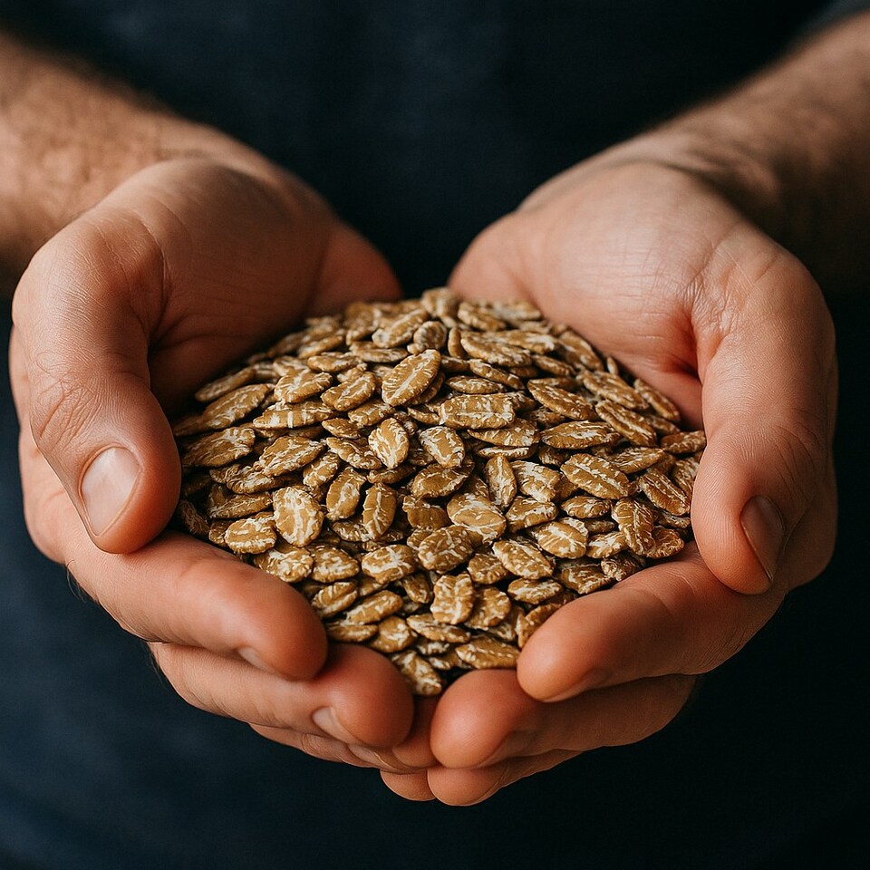 image 1 of Organic Spelt Flakes 1kg (Sussex Wholefoods)