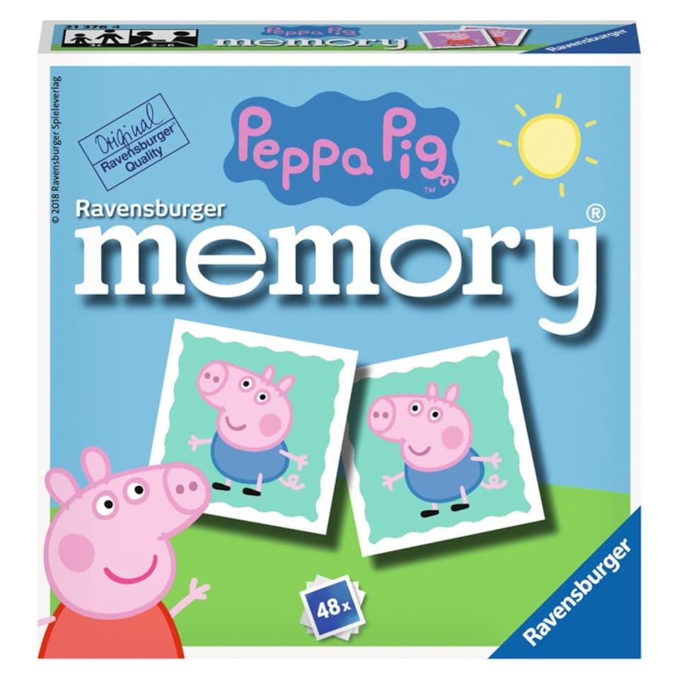 Ravensburger Peppa Pig MINI MEMORY Picture Card Game