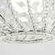 image 2 of ValueLights Modern Ornate Design Round Ceiling Pendant Shade With Clear Acrylic Jewels