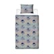 image 3 of Harry Potter Brave Duvet Cover Set - Grey/Multicoloured - Double | Grey | Double