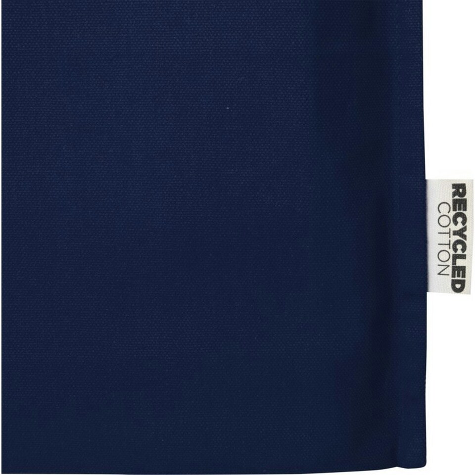 image 1 of Recycled Gusseted 14L Tote Bag - Navy - One Size Blue