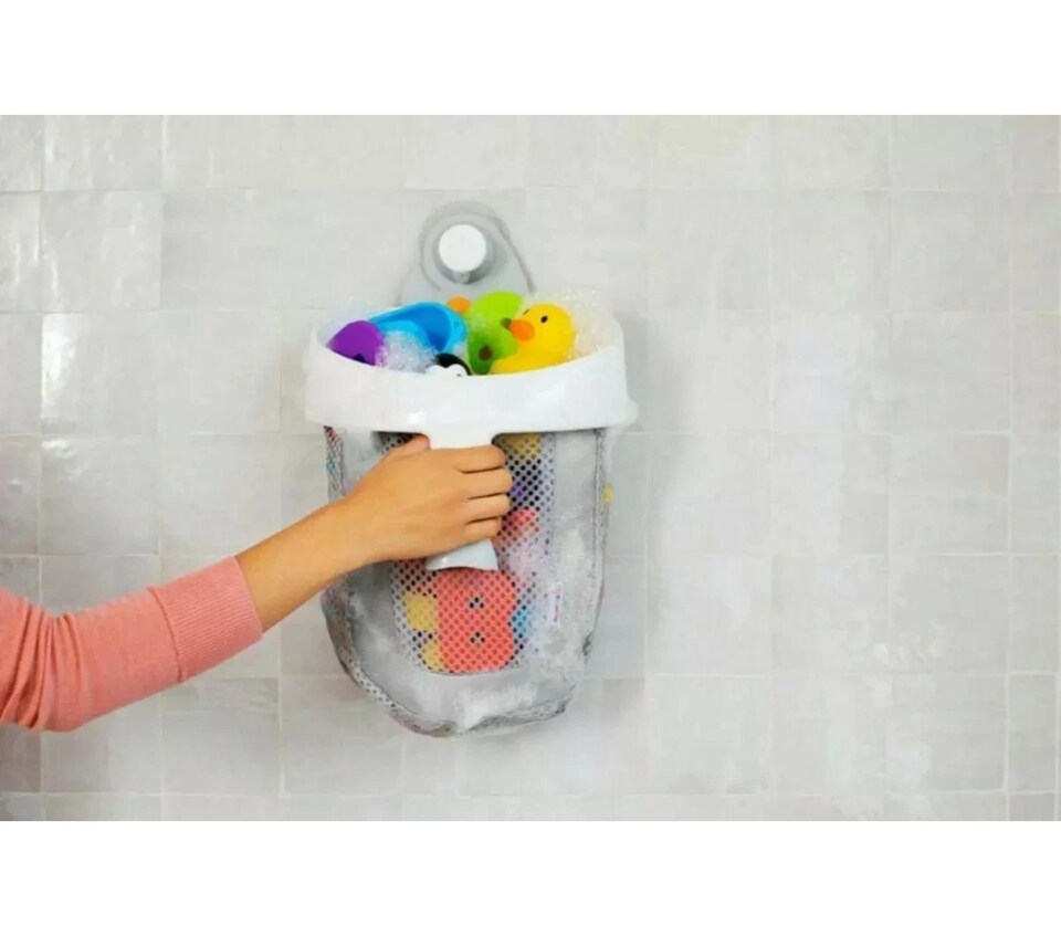 image 1 of Munchkin Baby Toddler Kids Super Scoop Bath Toy Organiser Holder Storage