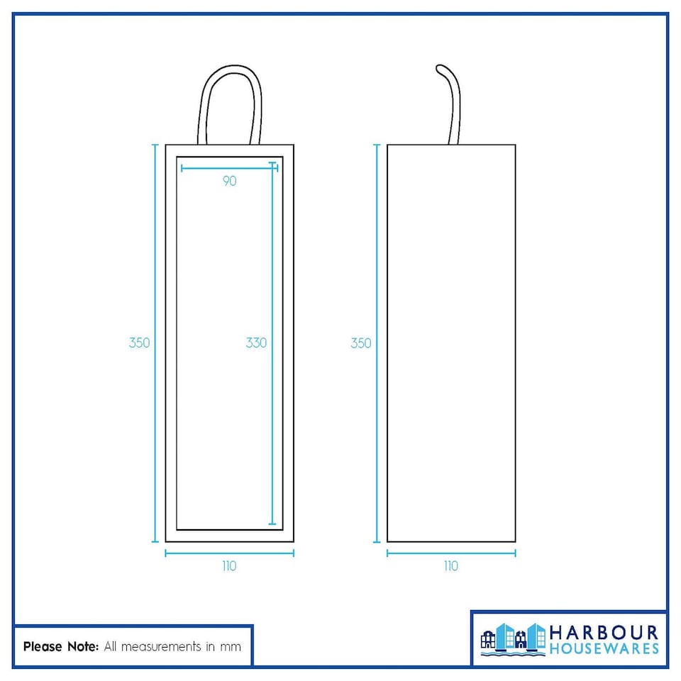 image 1 of Harbour Housewares Wooden Champagne Wine Box - Single Bottle - Natural