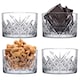 image 1 of 250ml Glass Mini Dessert Snacks Nuts Ice Cream Serving Bowls Party Dishes | Clear | Clear | 4 Bowl Set | 4