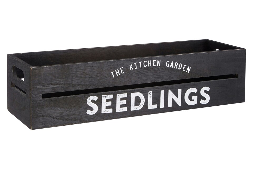 image 1 of Naresso Planter And Herb Crate | Black