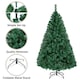 image 4 of Yaheetech 152cm Artificial Christmas Tree with 718 PVC Tips Green
