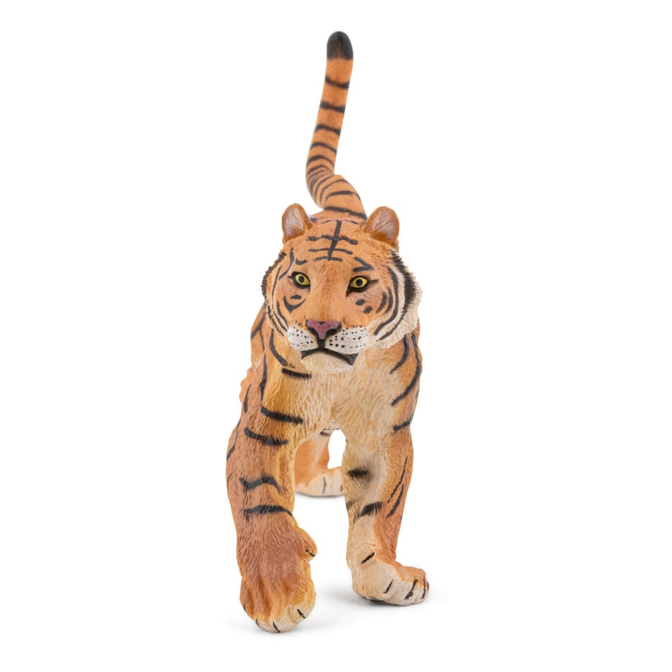 image 1 of PAPO Wild Animal Kingdom Running Tiger Toy Figure (50321)