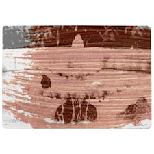 Bird Bath (Rug) Brown | Medium: 80x150cm