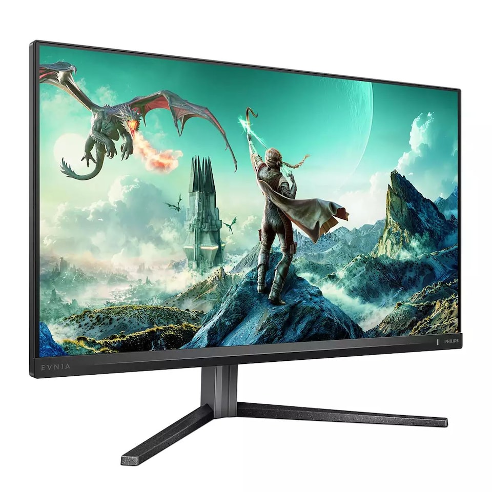 image 1 of Philips Evnia 27M2N3800A 27" Dual Frame 320Hz 0.5ms FHD / 160Hz 0.5ms 4K UHD Height Adjustable Gaming Monitor With Built-in Speakers
