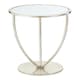 image 2 of Interiors By Premier Industrial Design Silver Finish Side Table, Versatile Small Table For Livingroom, Everyday Use Lounge Table Silver