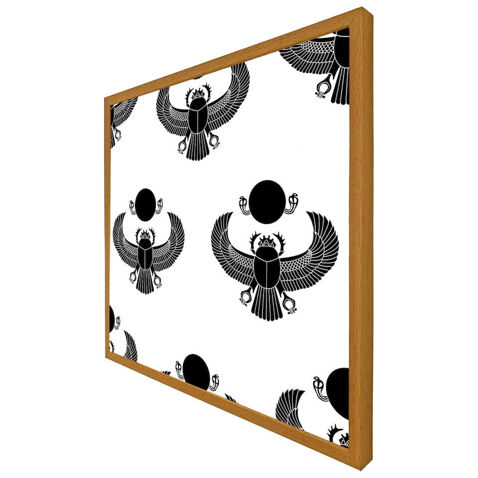 image 1 of Scarab silhouette (Picture Frame) Black | S