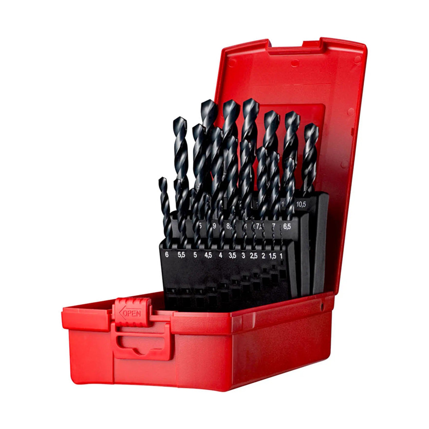 Dormer HSS Drill Bit Set (Pack of 25) Black Black One Size 1