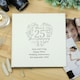 image 5 of Personalised 25th Silver Wedding Anniversary Photo Album