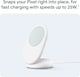 image 4 of Google Pixelsnap 25W Qi2 Wireless Charger with Stand Snow Fog - GA10042-WW