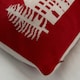 image 3 of BHS Father Christmas on Sleigh Cushion, Red | Red | Red | 50 x 50cm | 1