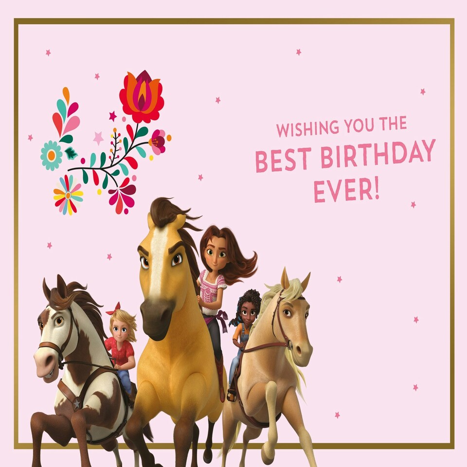 image 1 of Spirit Age 7 Birthday Card