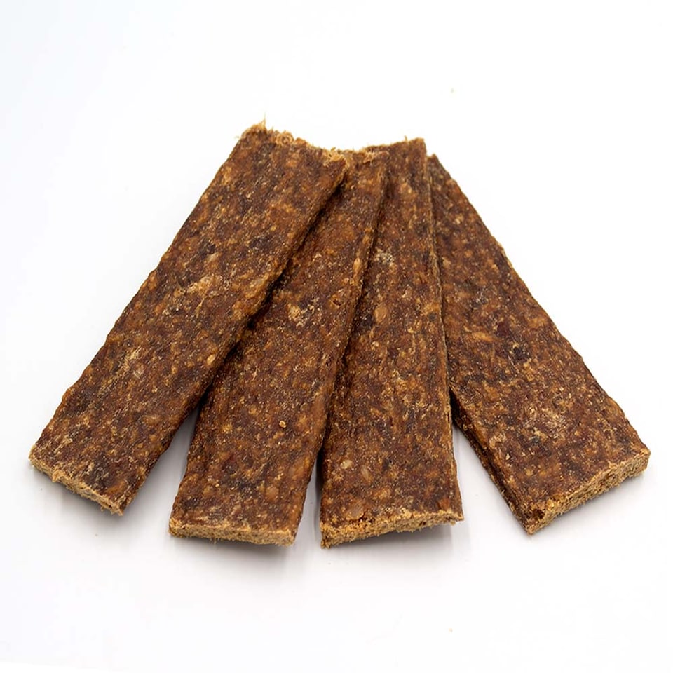 image 1 of Pero Natural Dog Treats - Venison Strips 1kg | Brown | 1kg | Venison | 1