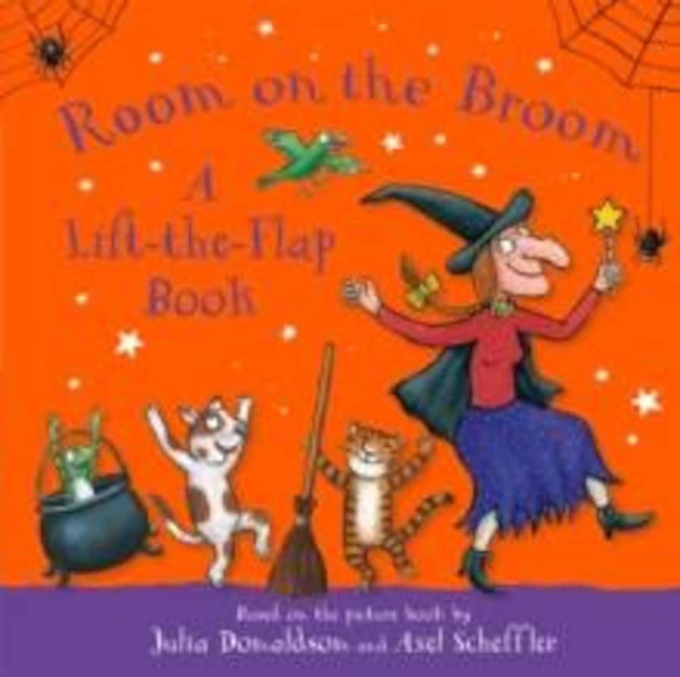Room on the Broom: A Lift-the-Flap Book Board Book