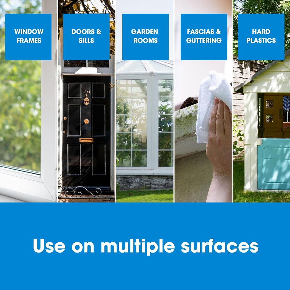 image 1 of UPVC Cleaner - 500ml Spray Cleaner - Use on Composite Doors, Window Frames, Sills & Glass