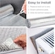 image 4 of Radiator Foil Insulation Roll Reflector Panels - Energy Saving Radiator Heat Deflector for Home Heating | Silver | 10m x 60cm - Roll | 1