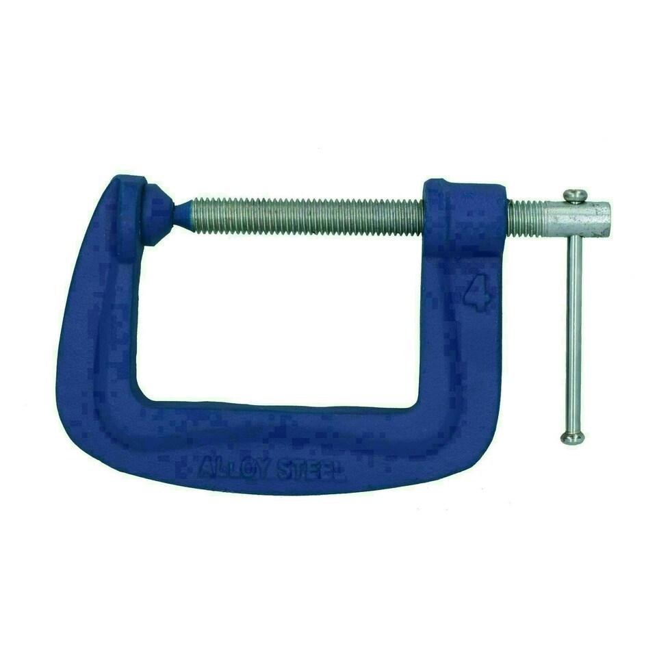 image 1 of Screw G Clamp Fastener Holder Clamping For Woodworking Welding 4" 20 Pack