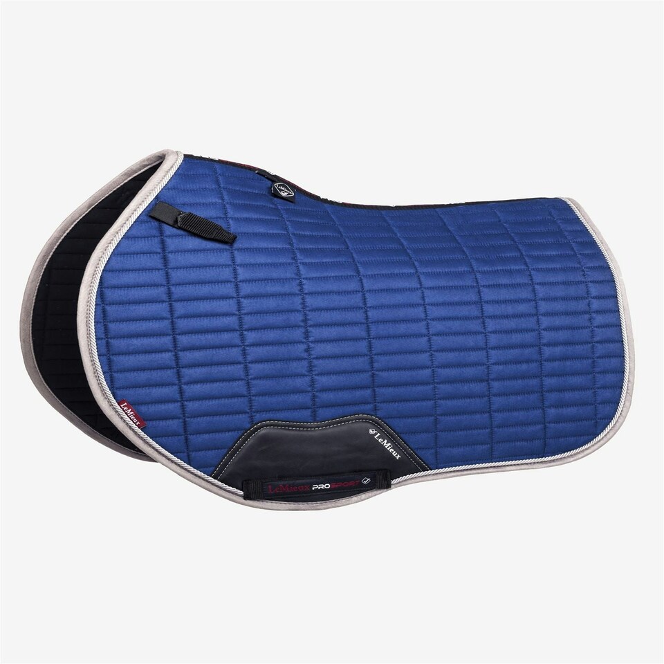 image 1 of LeMieux Suede EuroJump Square Blue | Large