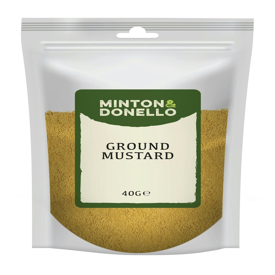 image 1 of Minton & Donello Ground Mustard 10 x 40g
