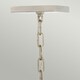 image 2 of Hinkley Stinson Lanterns Pendant Ceiling Light Black with Polished Nickel