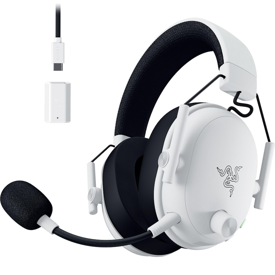 image 1 of BlackShark V3 - Wireless e-sports Headset - TriForce 50mm Drivers - Detachable broadband Microphone - THX Spatial Audio - Wireless 2,4 GHz & Bluetooth - FPS profiles - PC/Mac | White