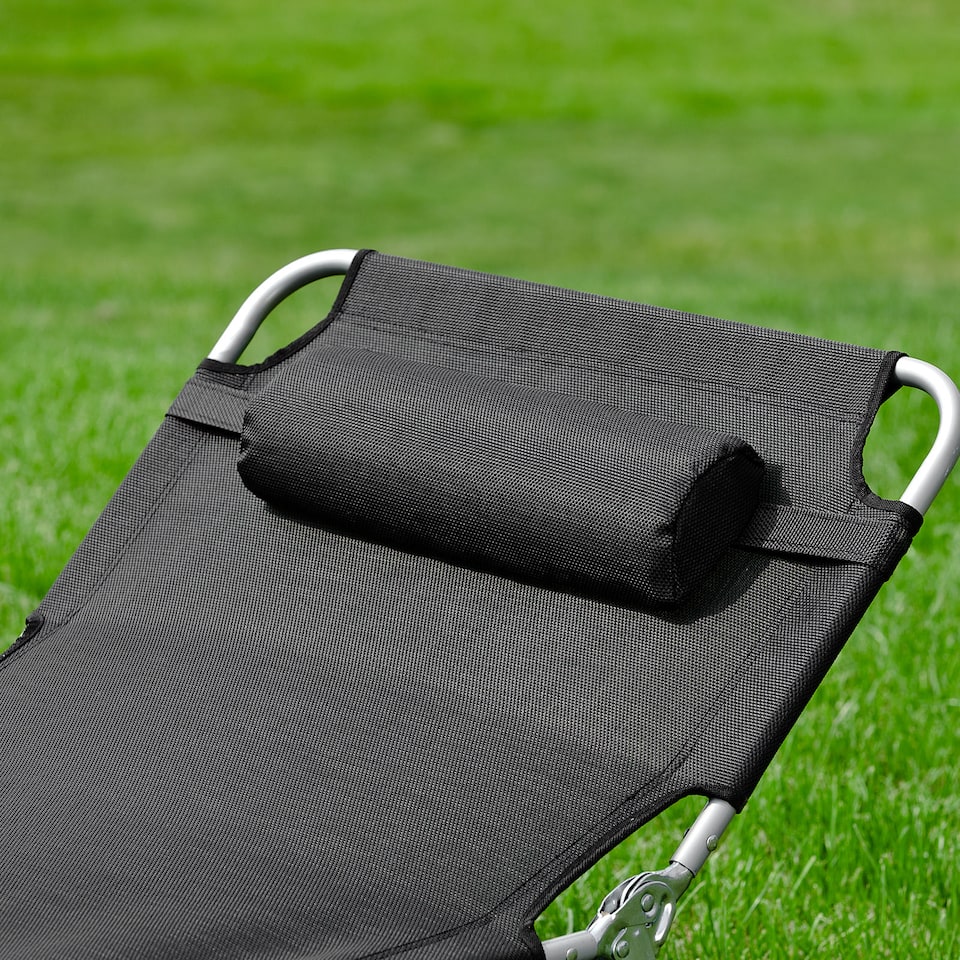 image 1 of SoBuy OGS35-SCH,Sun Lounger Reclining Folding Chair For Outdoor Garden