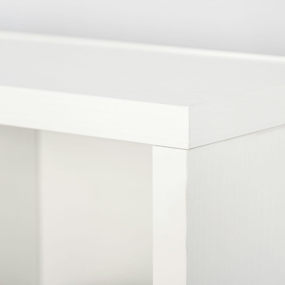 image 1 of HOMCOM DVD CD Media Storage Rack, Video Display Unit, 89 x 130.5 cm, White