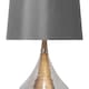 image 10 of Willis Satin Nickel Glass Table Lamp Grey