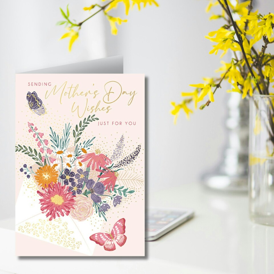 image 1 of Words 'n' Wishes Mother's Day Card for  22 x 15.8 cm