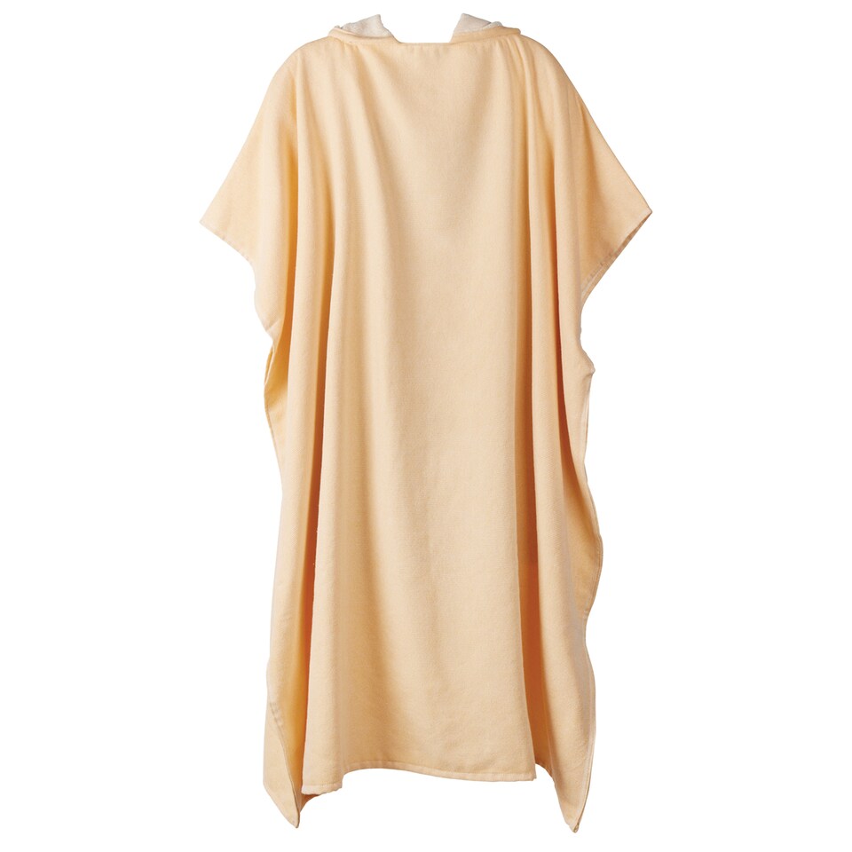 image 1 of Vinga Unisex Adult Tolo Terrycloth Hammam Poncho | Yellow | Yellow | One Size | 1