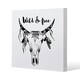 image 1 of Boho chic Fashion (Canvas Print) 61 x 61 x 4cm