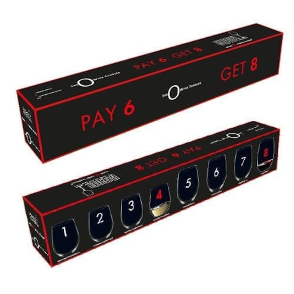 image 1 of Riedel O Set of 8 Cabernet / Merlot & Viognier / Chardonnay Wine Glasses